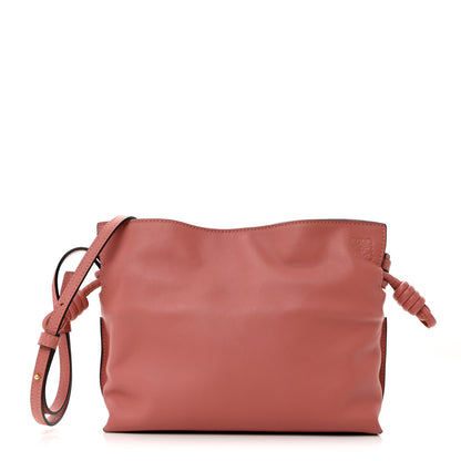 Loewe Calfskin Mini Flamenco Knot Clutch Pink 1 of 10