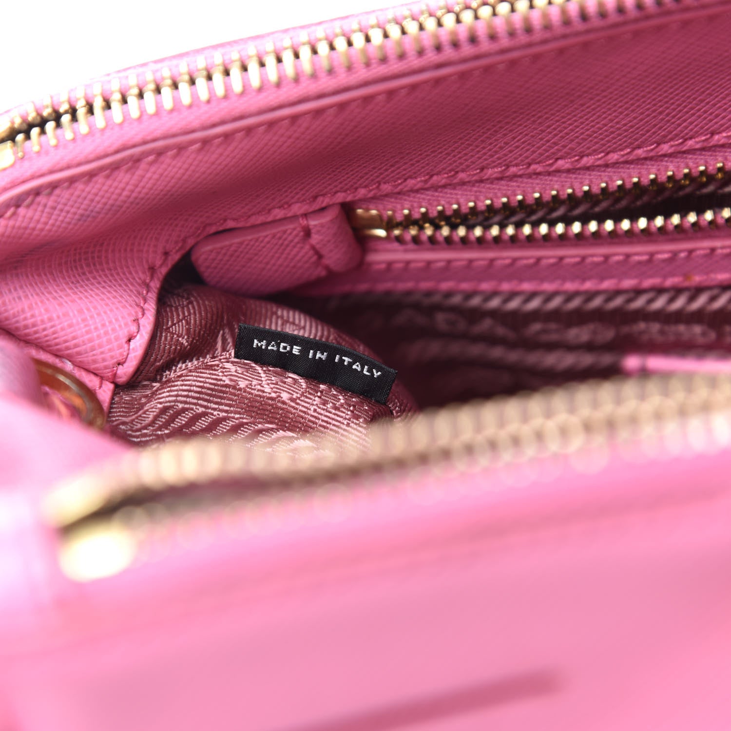 Prada Saffiano Medium Galleria Double Zip Tote Geranio 9 of 13