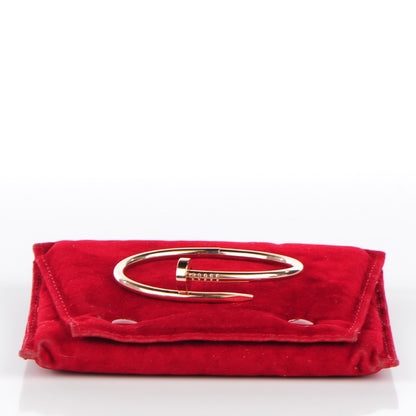 Cartier 18K Pink Gold Juste Un Clou Bracelet 16 5 of 5