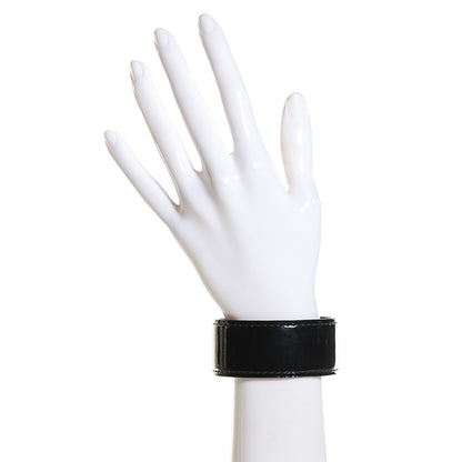 Louis Vuitton Patent Save It Bracelet 19 Black 9 of 14