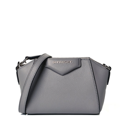 Givenchy Sugar Goatskin Nano Antigona Pearl Grey 1 of 6
