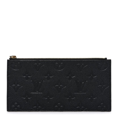 Louis Vuitton Empreinte Felicie Chain Wallet Zippered Insert Black 1 of 6