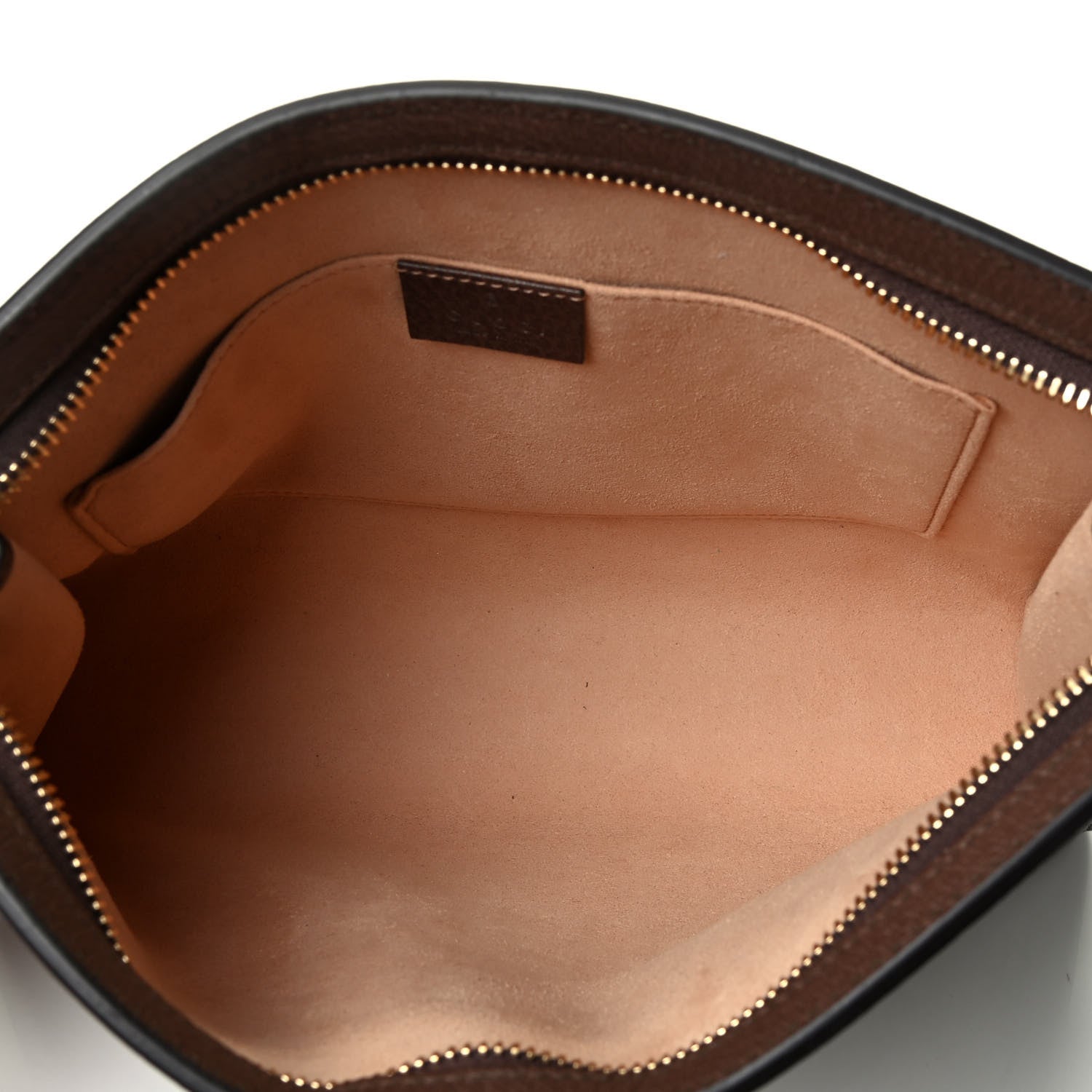 Gucci GG Supreme Monogram Web Ophidia Pouch Brown 4 of 4
