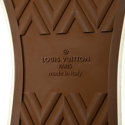 Louis Vuitton Monogram Mens Tattoo Sneaker Boots 8 White Red 6 of 8