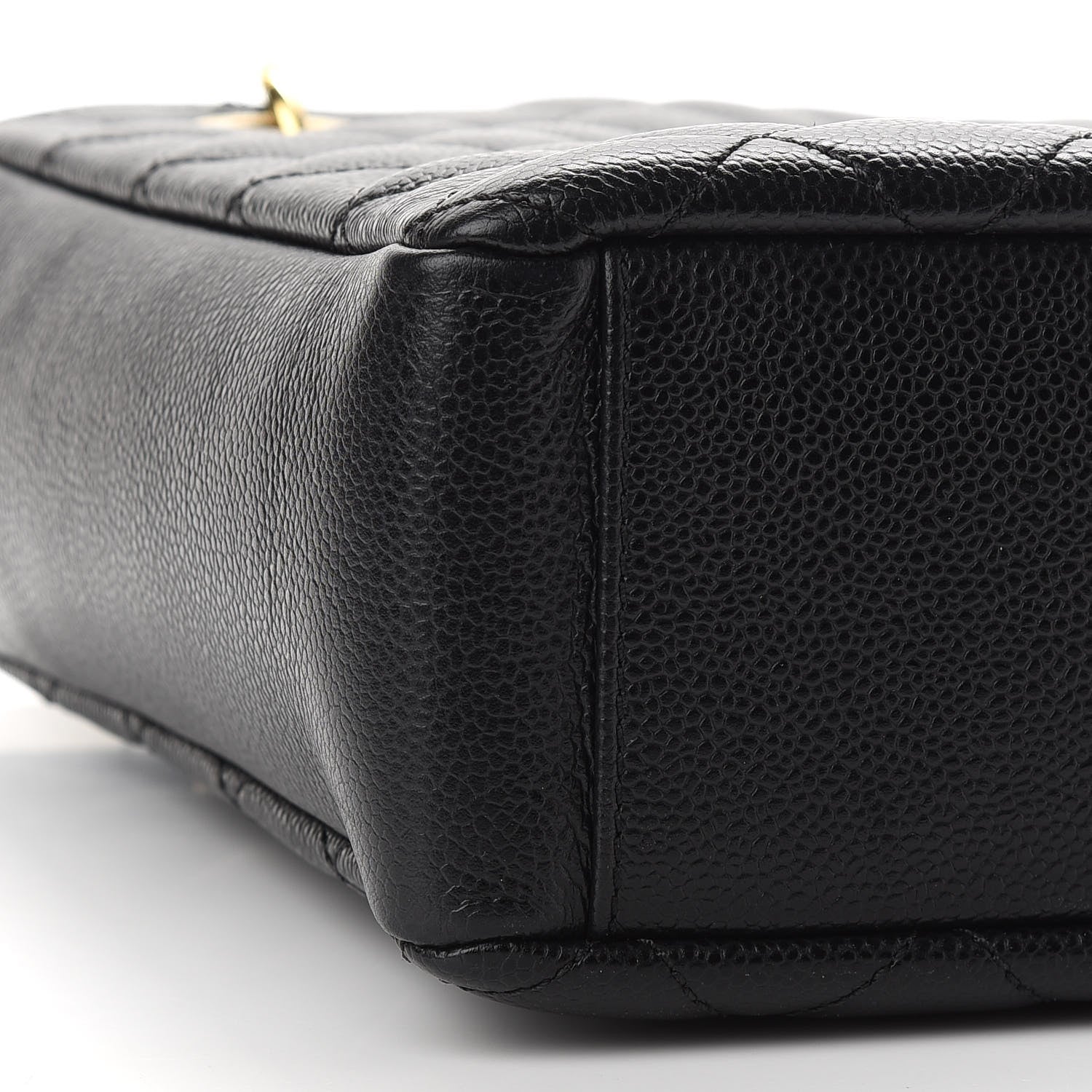 Chanel Caviar Quilted Petit Shopping Tote PST Black 8 of 9
