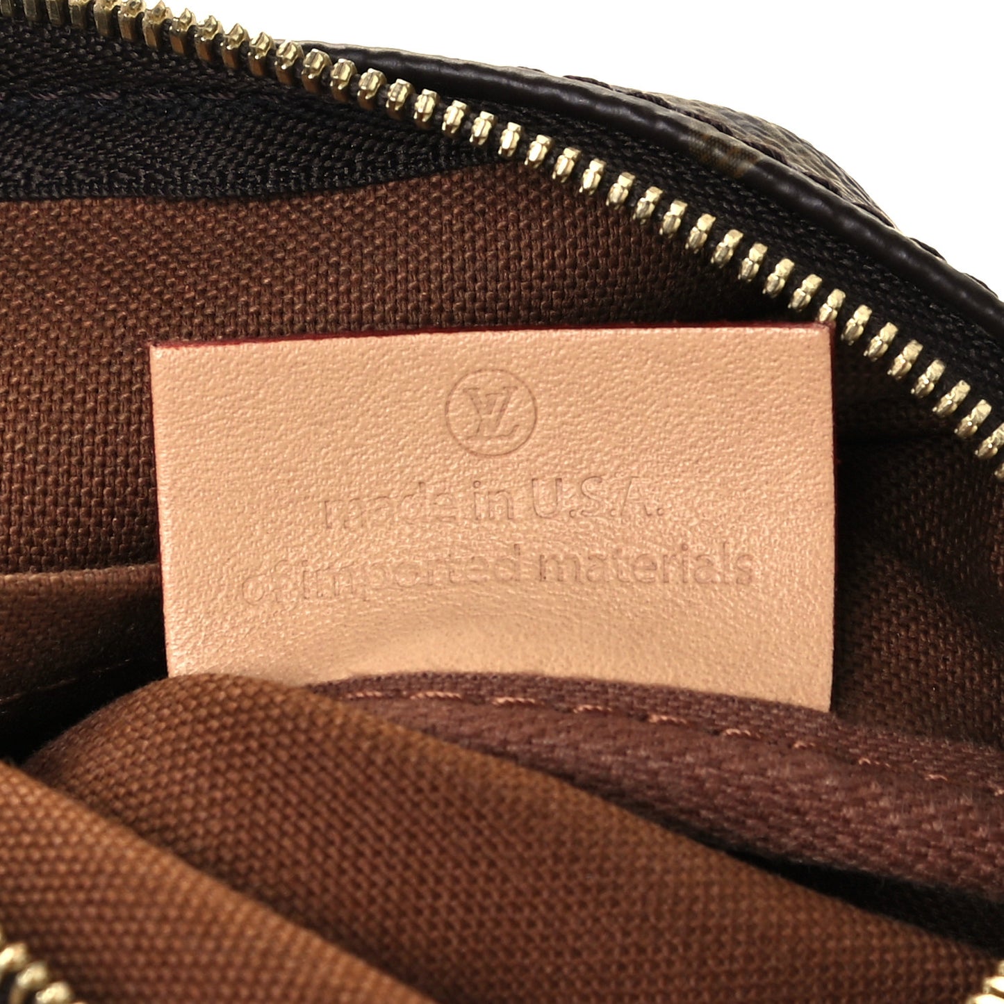 Monogram Multi Pochette Accessories Large Pochette Kaki