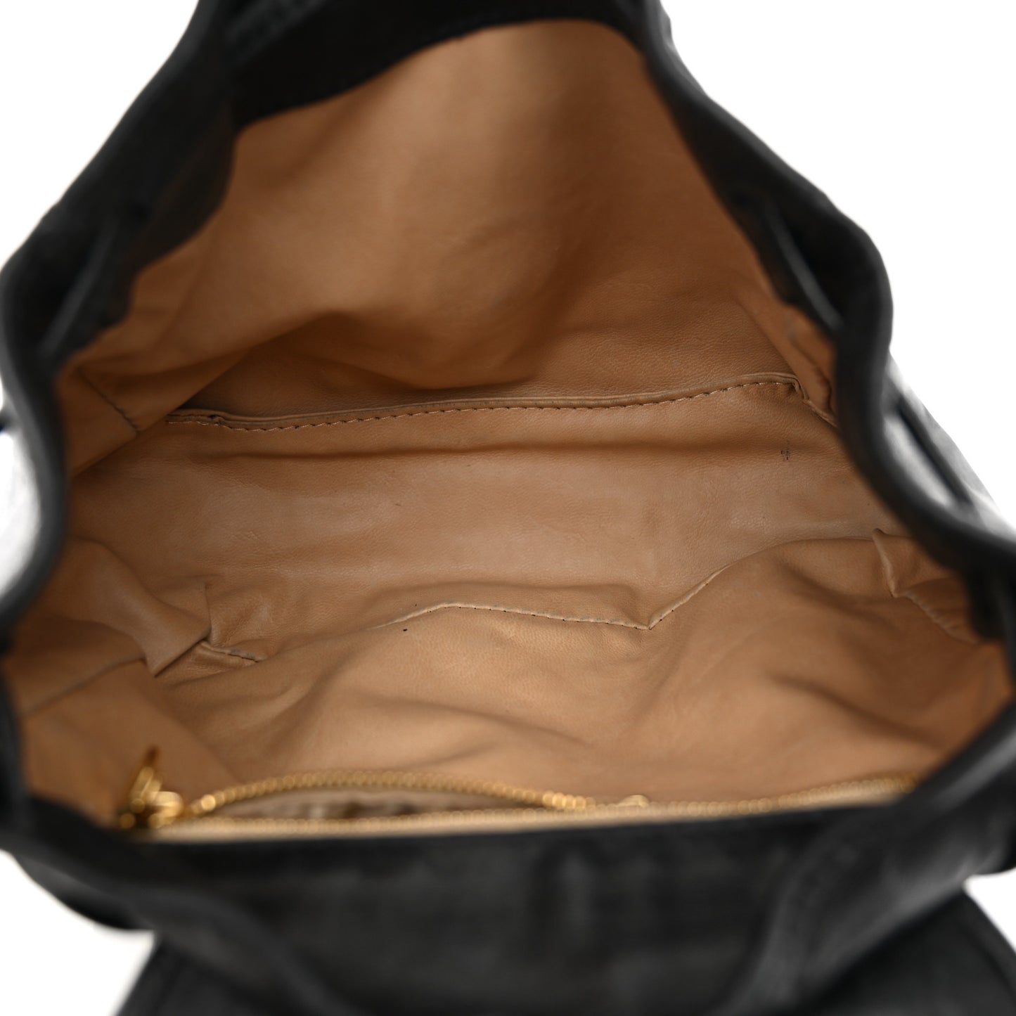 Nappa Intrecciato Small Backpack Black