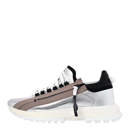 Givenchy Metallic Spectre Low Runners Sneakers 39 Silver Black 1 of 12
