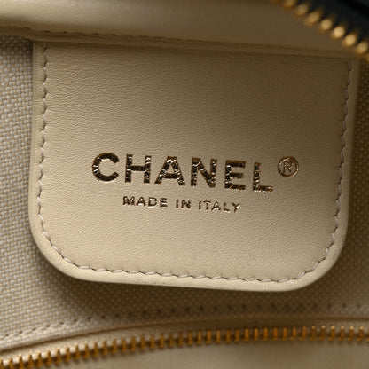 Chanel Suede Calfskin Large Perfect Bowling Bag Black 6 of 12