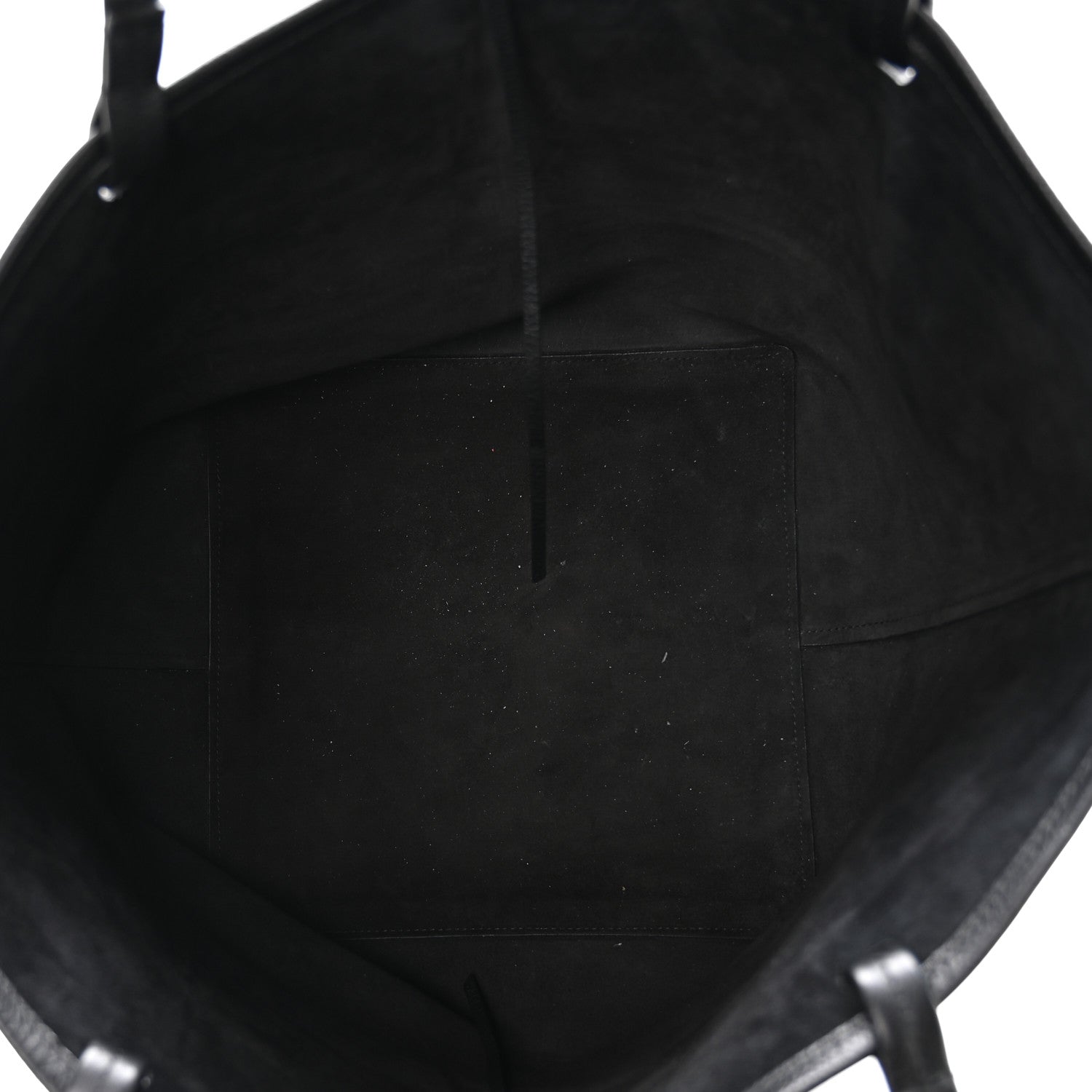 The Row Grained Calfskin Park Tote Three Black 6 of 10