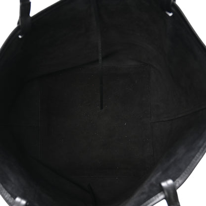 The Row Grained Calfskin Park Tote Three Black 6 of 10