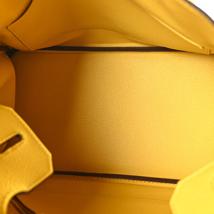 Hermes Taurillon Novillo Birkin 30 Jaune De Naples 5 of 12