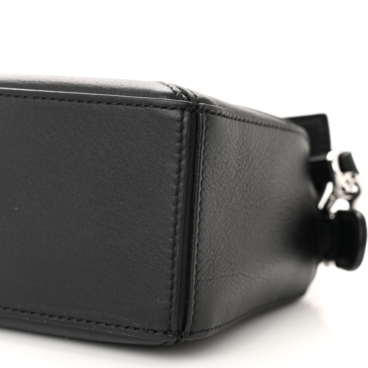 Calfskin Mini Puzzle Bag Black