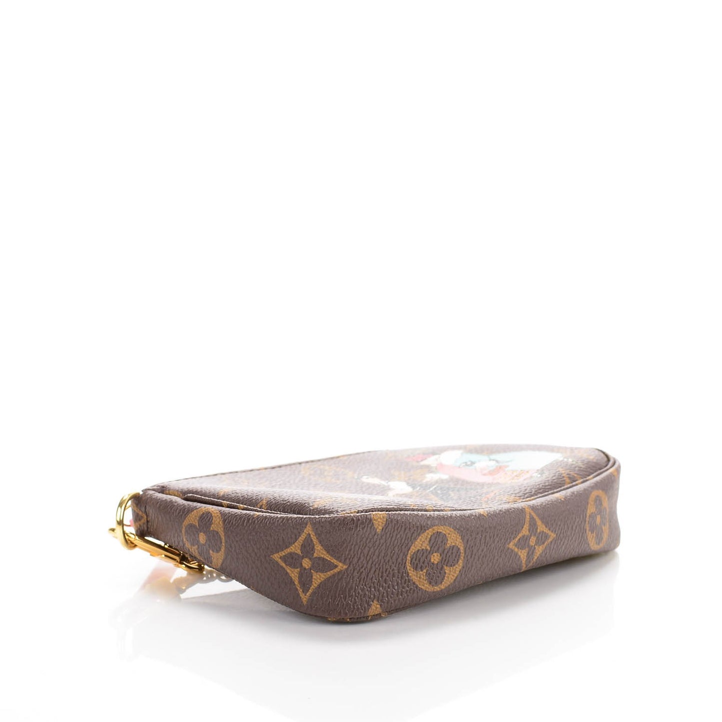 Monogram Illustre Mini Pochette Accessories Rose