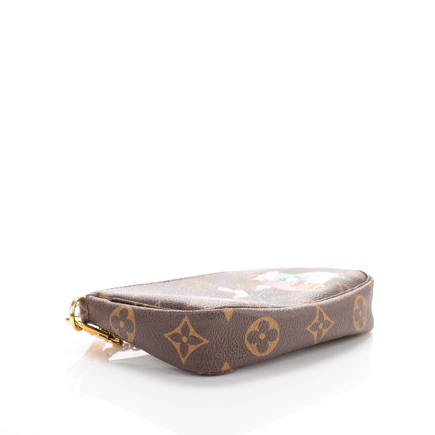 Louis Vuitton Monogram Illustre Mini Pochette Accessories Rose 4 of 7