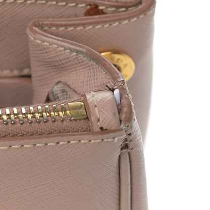 Prada Saffiano Small Galleria Double Zip Tote Cammeo 19 of 23