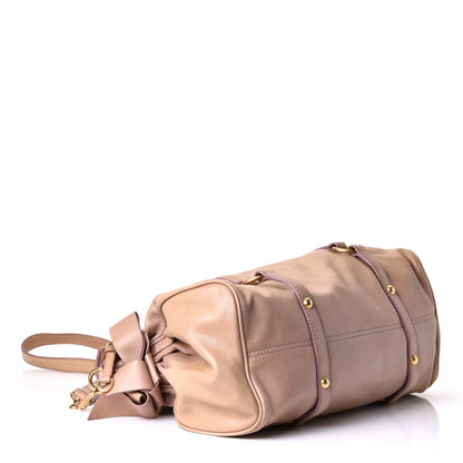 Miu Miu Vitello Medium Bow Bag Cammeo 3 of 9
