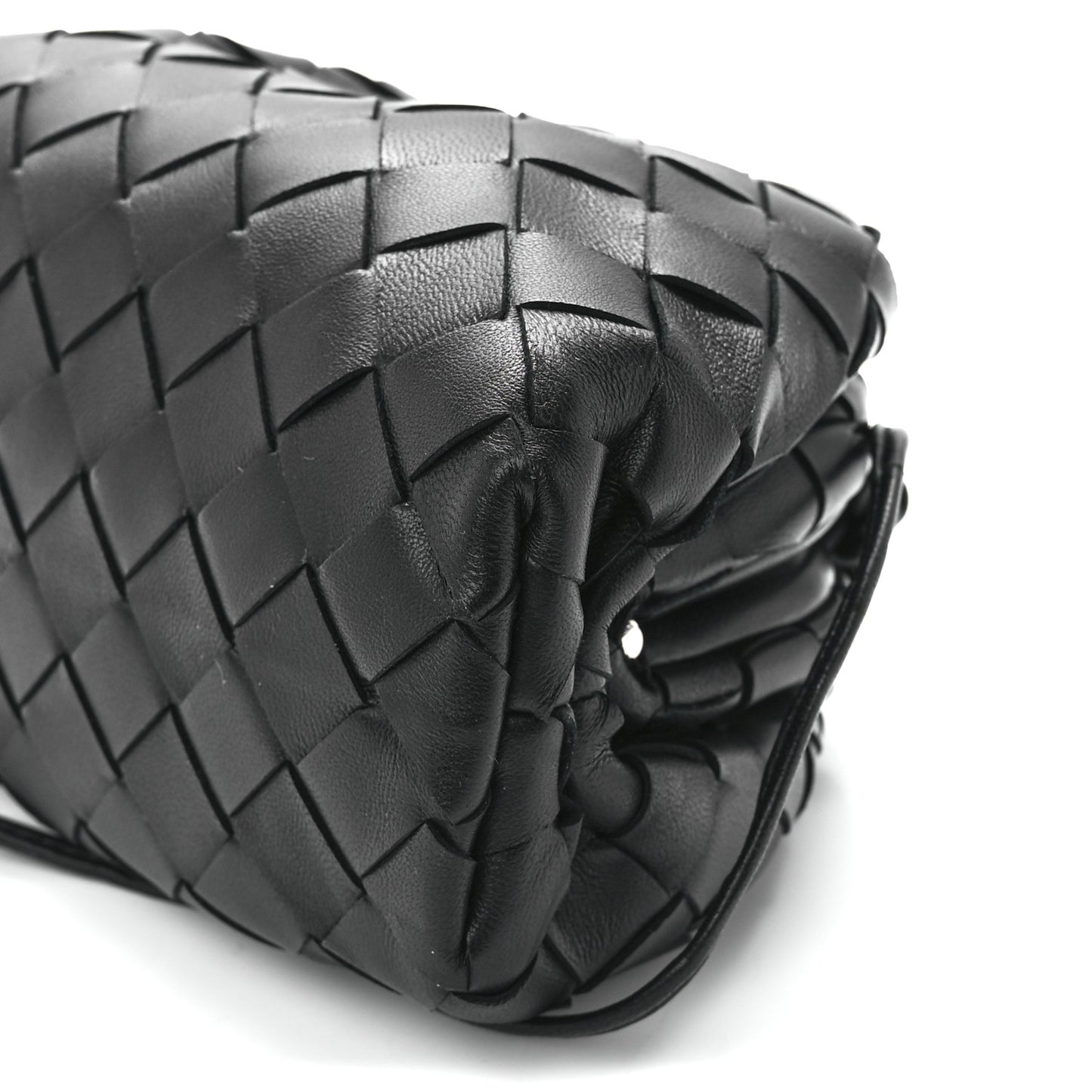 Nappa Intrecciato The Mini Pouch Black