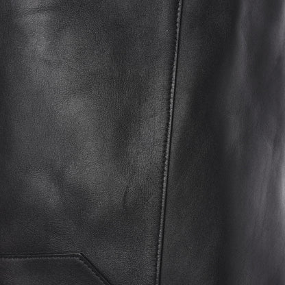Celine Shiny Smooth Calfskin Large Shopper Black 14 of 15