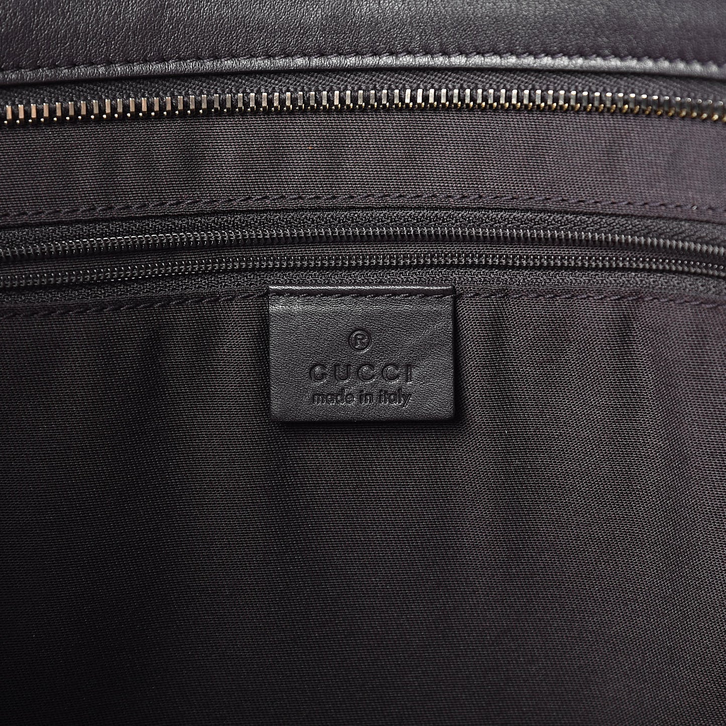 GG Supreme Monogram Medium Joy Tote Dark Brown