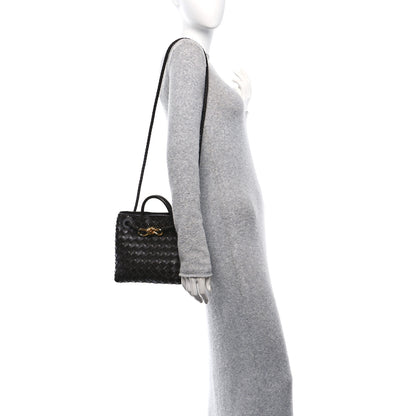 Bottega Veneta Nappa Intrecciato Small Andiamo Shoulder Bag Fondant 2 of 9
