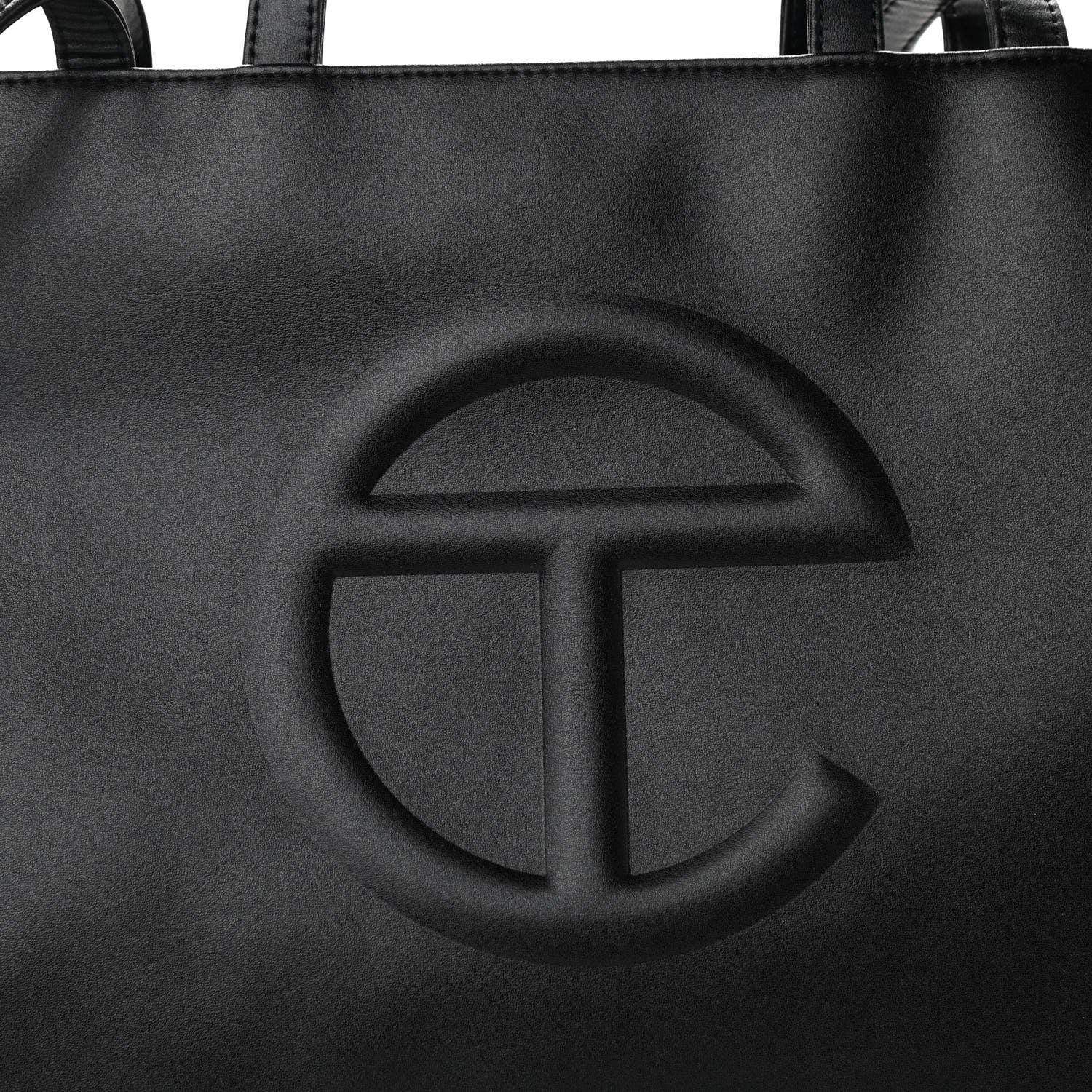 Telfar Vegan Leather Medium Shopping Bag Black 8 of 10