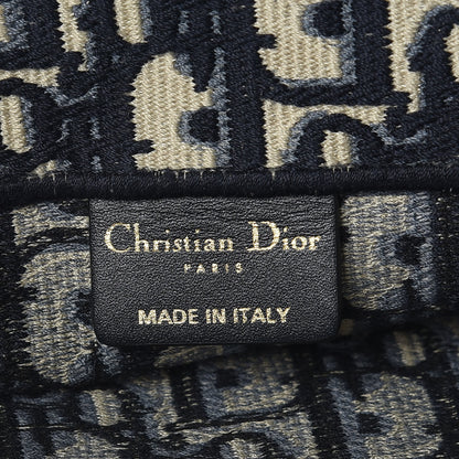 Christian Dior Oblique Book Tote Blue Multicolor 6 of 10