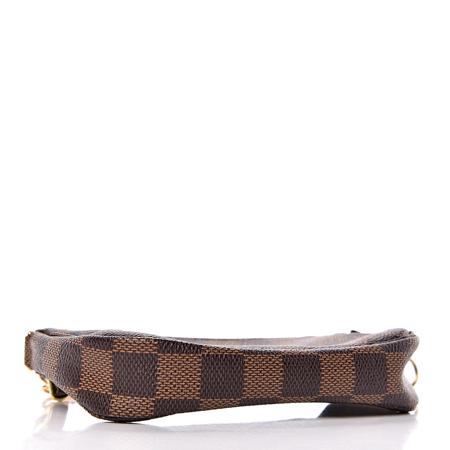 Damier Ebene Complice Trunks and Bags Mini Pochette Accessories Red