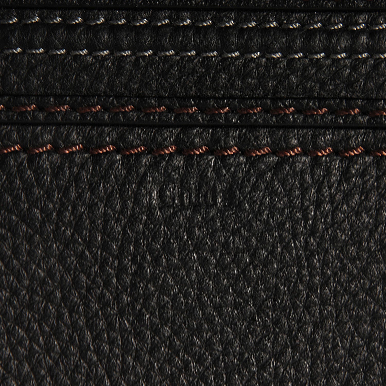Chloe Grained Calfskin Marcie Long Zip Around Wallet Black 8 of 9