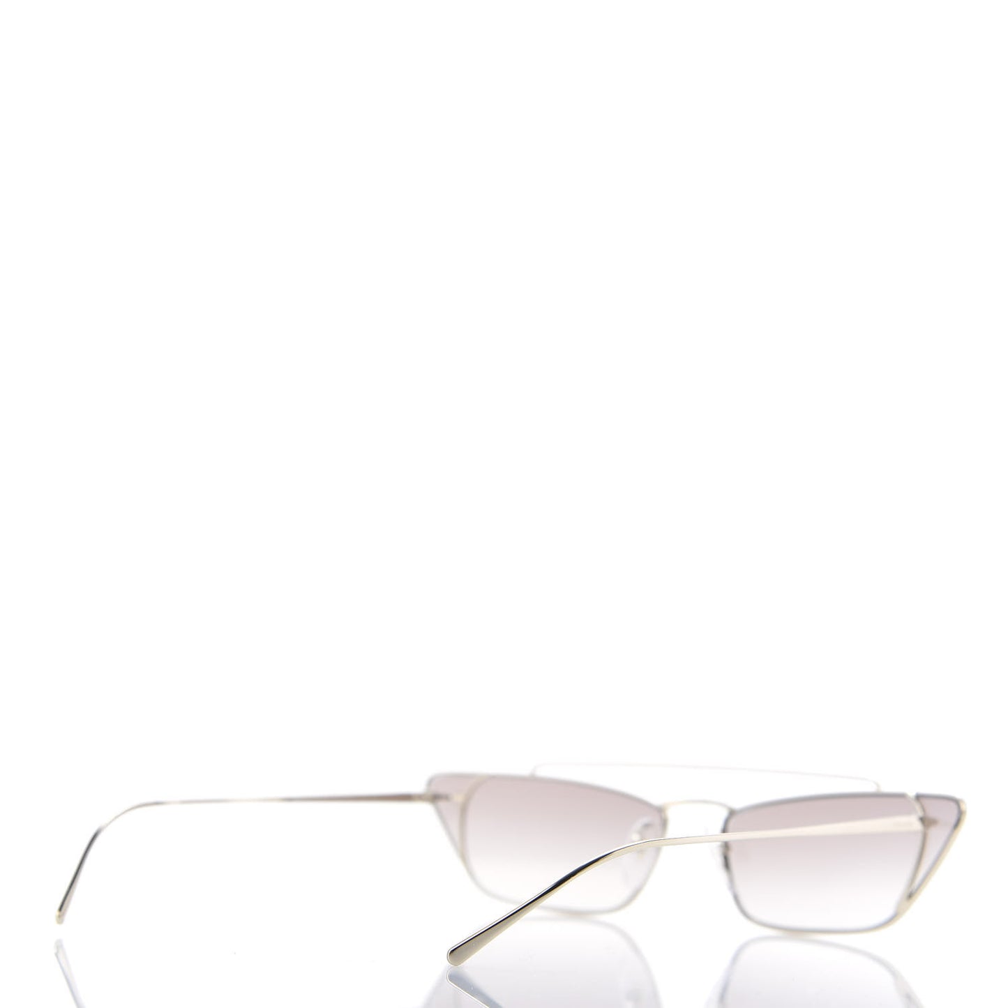 Metal Cat Eye Sunglasses SPR 64U Gold