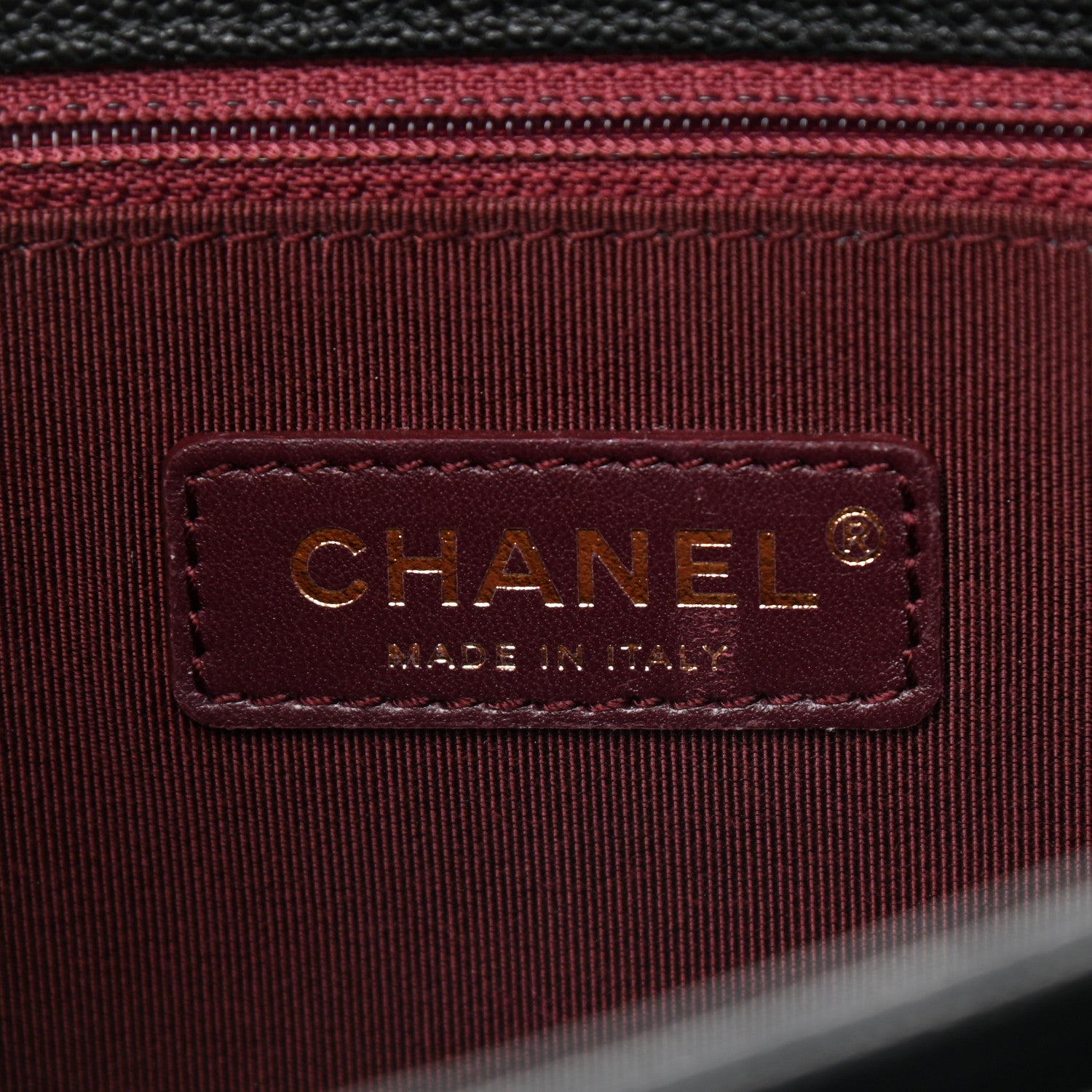 Chanel Caviar Suede Stitched Lady Coco Flap Black 6 of 11
