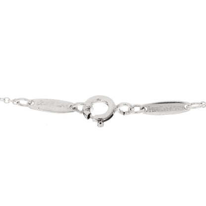 Tiffany Sterling Silver Elsa Peretti Infinity Cross Pendant Necklace 4 of 4