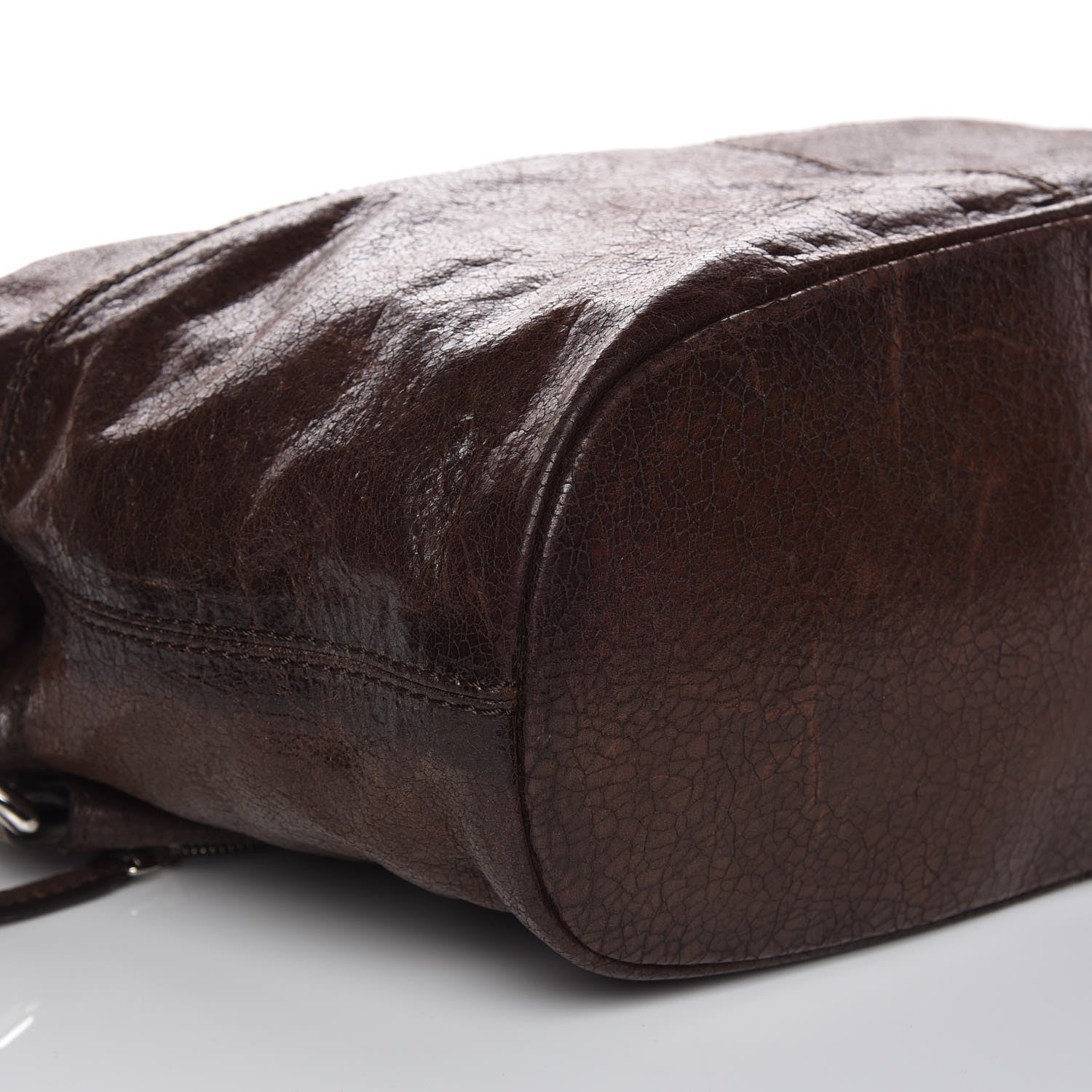 Givenchy Crackled Calfskin Medium Nightingale Brown 5 of 10