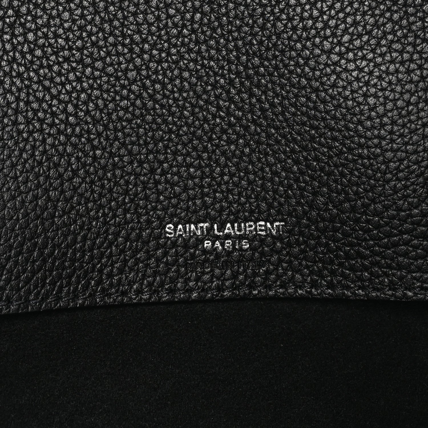 Saint Laurent Grained Calfskin Large Souple Sac De Jour Black 7 of 10