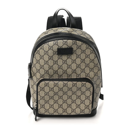 Gucci GG Supreme Monogram Small Eden Day Backpack Black 1 of 10