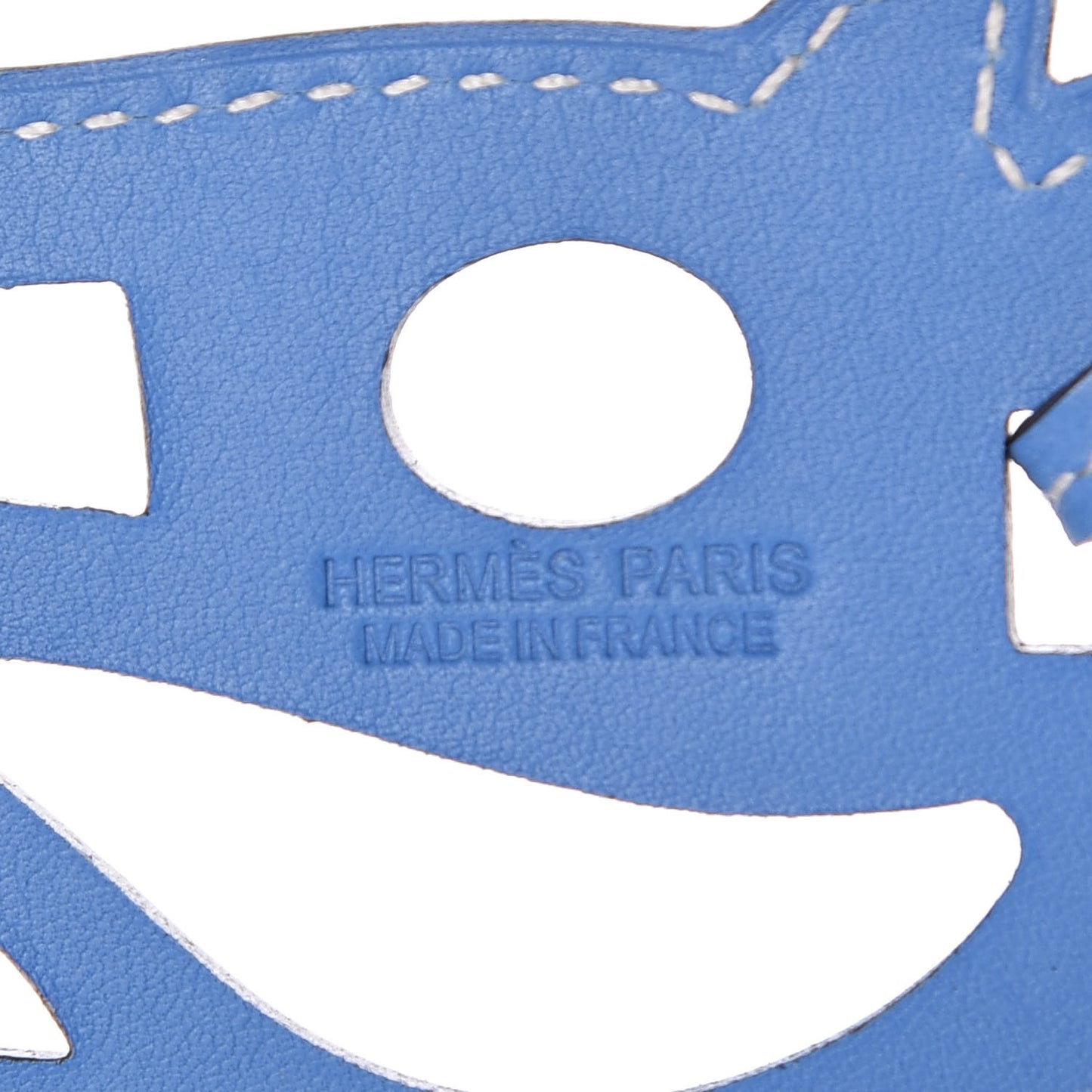 Swift Paddock Cheval Horse Bag Charm Bleu Paradis