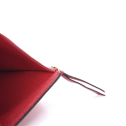 Louis Vuitton Empreinte Victorine Wallet Scarlet 7 of 7