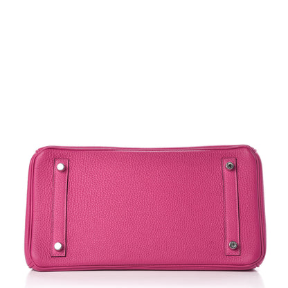 Hermes Togo Birkin 30 Rose Pourpre 7 of 32