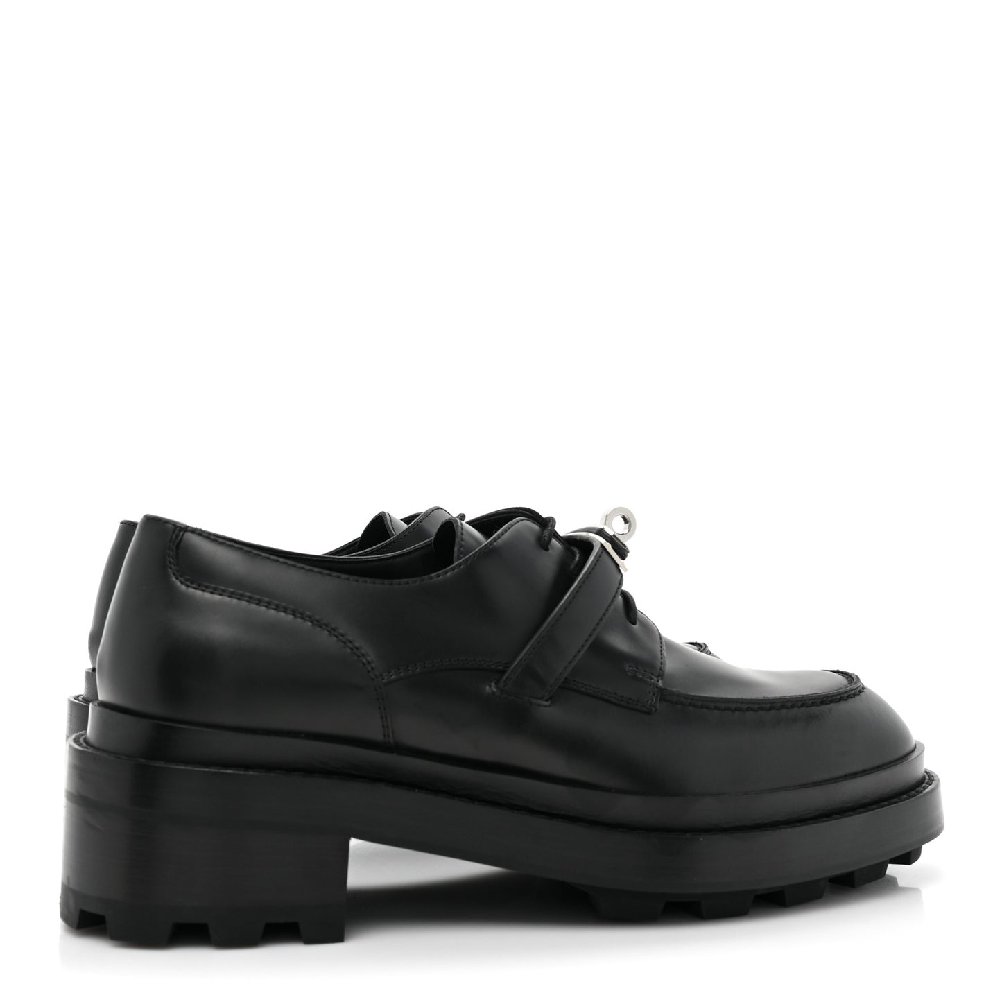 Glossed Calfskin First Oxford 39.5 Black