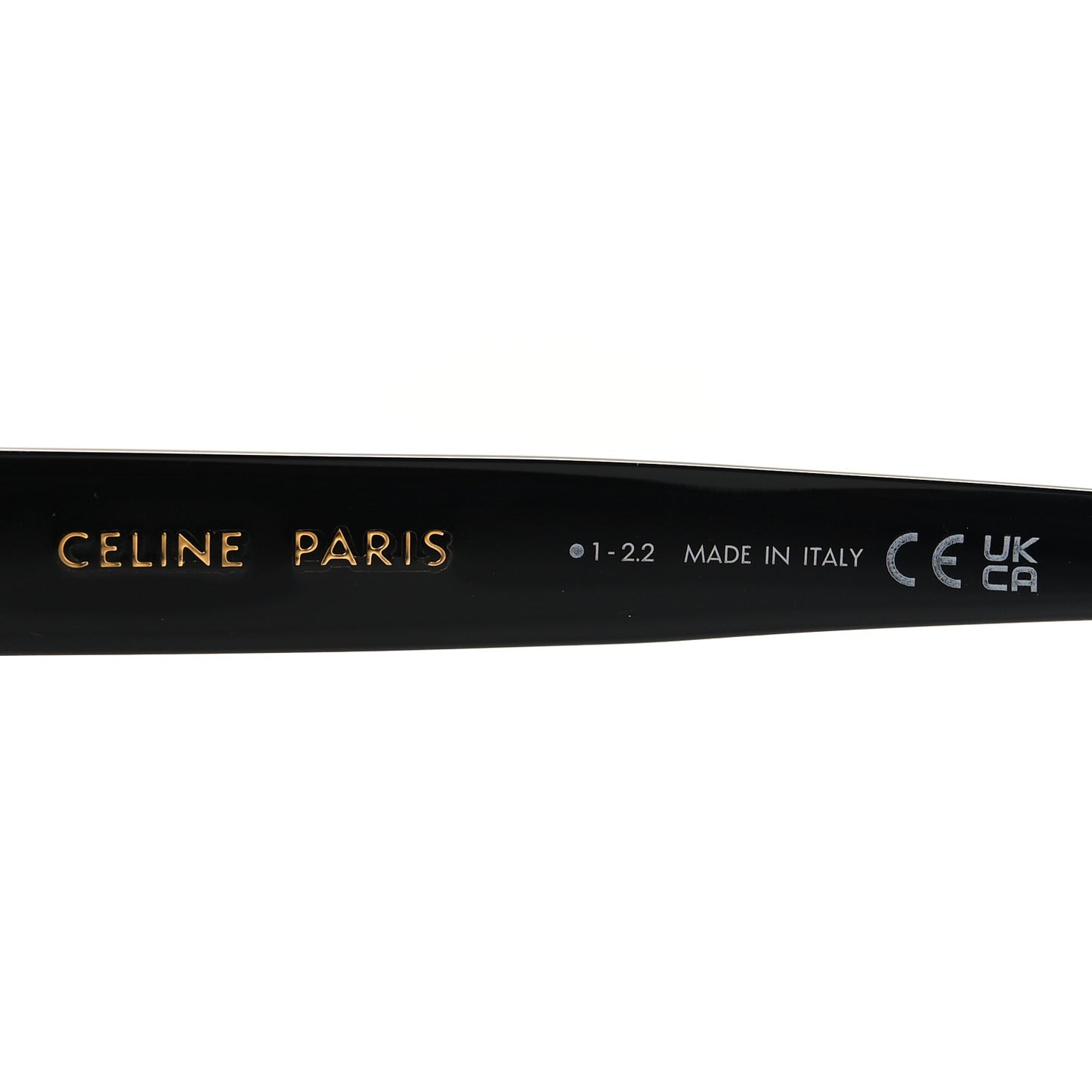 Acetate Square Sunglasses CL40256I Black
