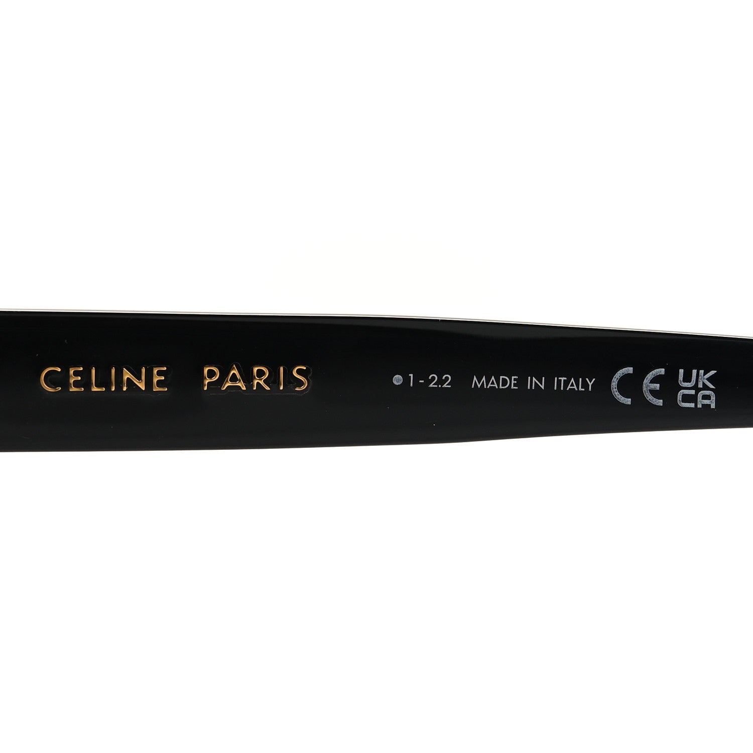Celine Acetate Square Sunglasses CL40256I Black 5 of 7