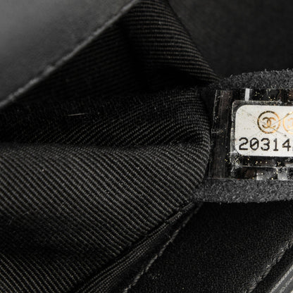 Chanel Calfskin Quilted Medium Boy Flap Black 8 of 8