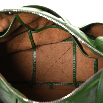 Bottega Veneta Paper Calfskin Maxi Intreccio Medium Arco Camera Bag Avocado 5 of 11