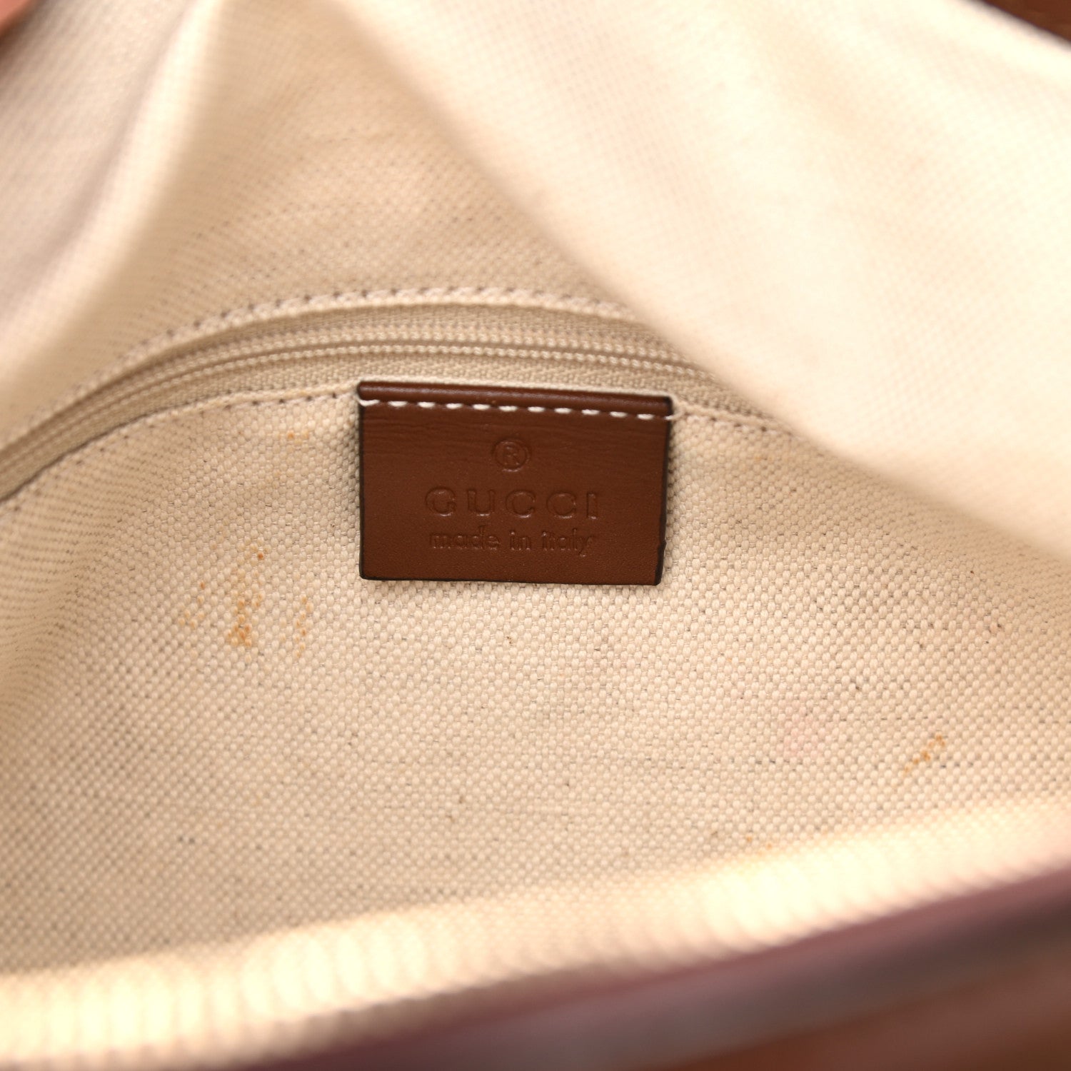 Gucci Monogram Cabinato Medium Sukey Boston Brown 5 of 10