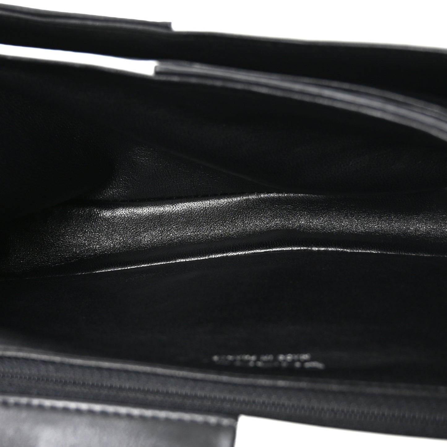 Lambskin Geometric Patchwork Mini Flap Black White