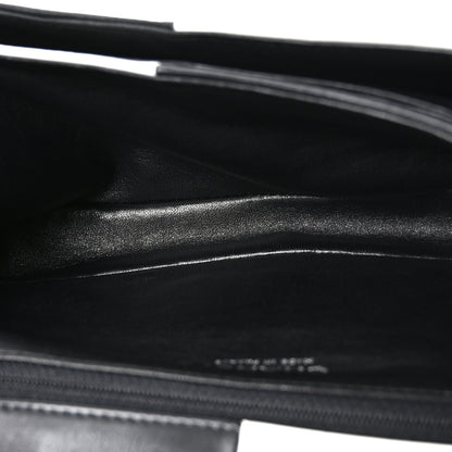Chanel Lambskin Geometric Patchwork Mini Flap Black White 5 of 10