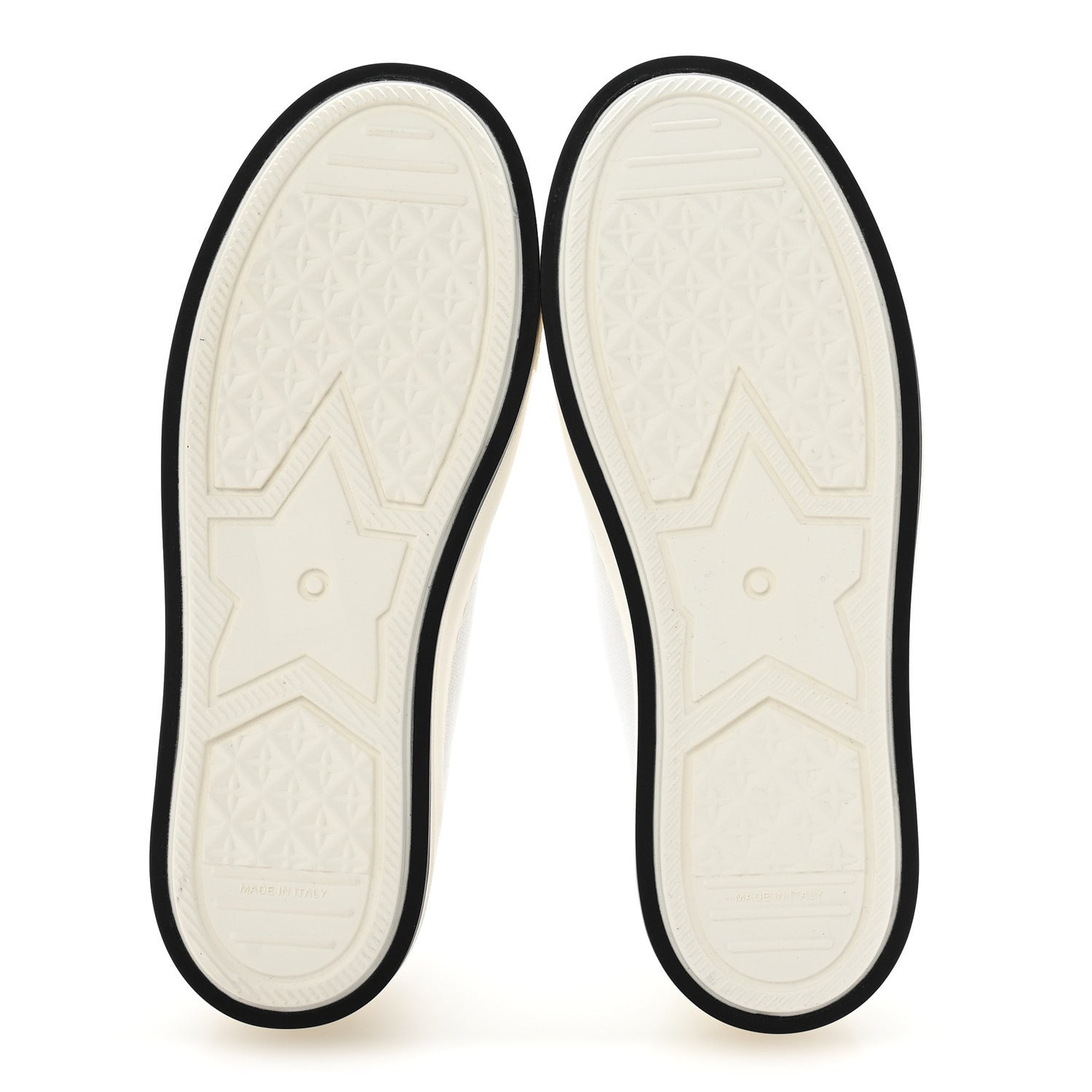 Christian Dior Frayed Canvas Embroidered Logo Walk'N'Dior Low Top Sneakers 36.5 White 6 of 10