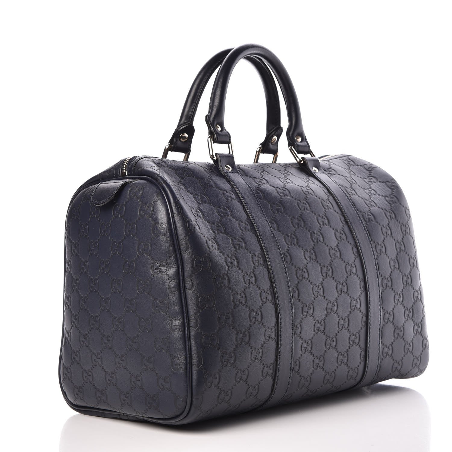 Gucci Guccissima Medium Joy Boston Navy 3 of 7