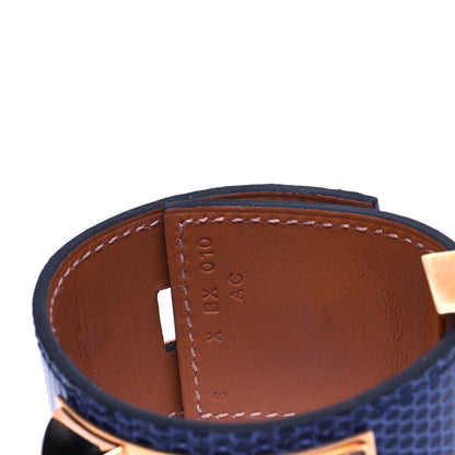 Hermes Lizard Collier De Chien CDC Bracelet S Mykonos 4 of 6