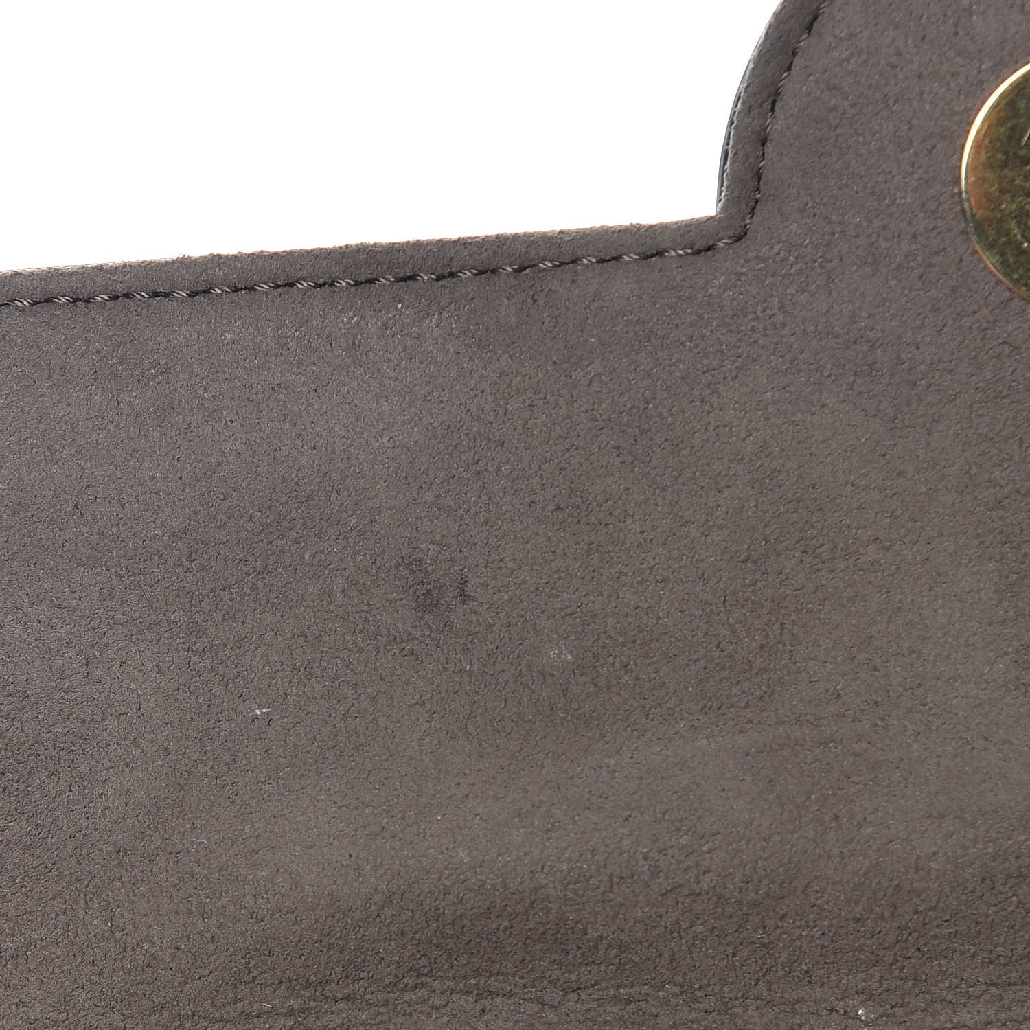 Fendi Glazed Fabric Vitello Century FF 1974 Stamp Patch Mini Double F Crossbody Bag Mogano Panna Black 10 of 13